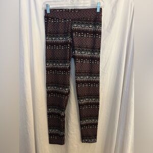 Yado patterened leggings